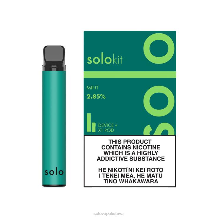 Solo ankšties rinkinys mėtų 6H68F46 | Solo Vape Kaina
