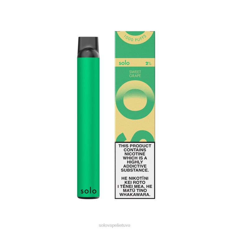 Solo vienkartinė vape rojaus kolekcija saldi vynuogė 6H68F20 | Solo Vape Near Me