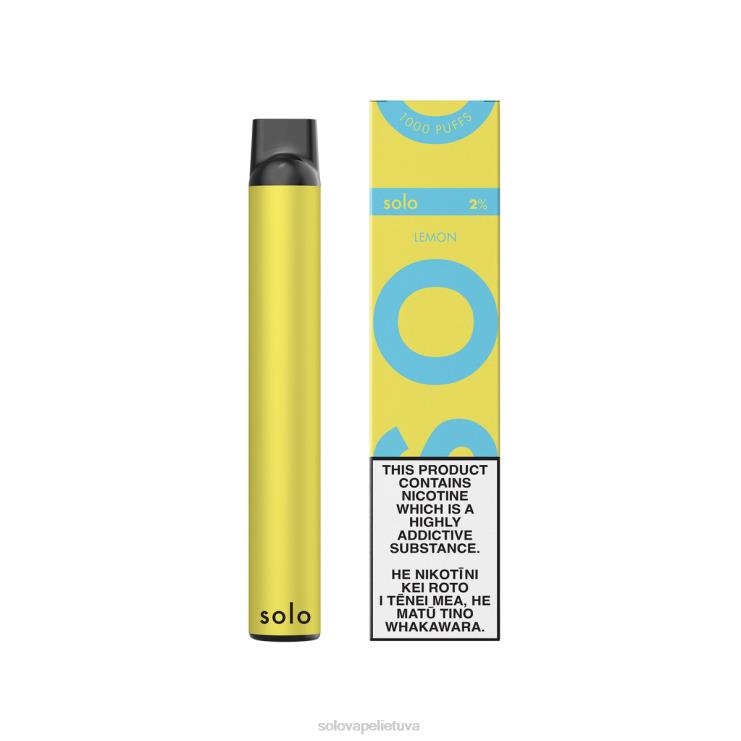 Solo vienkartiniai garai citrina 6H68F15 | Solo Vape Disposable
